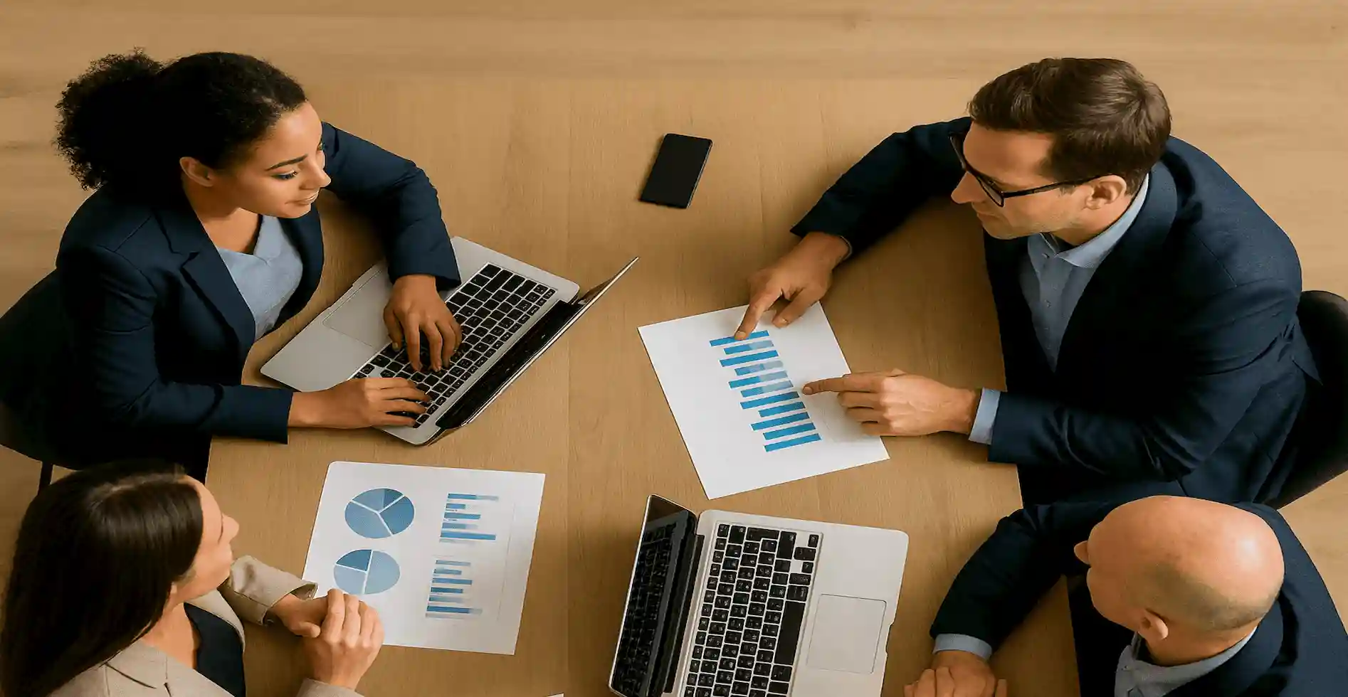 Enterprise technology consulting hero background